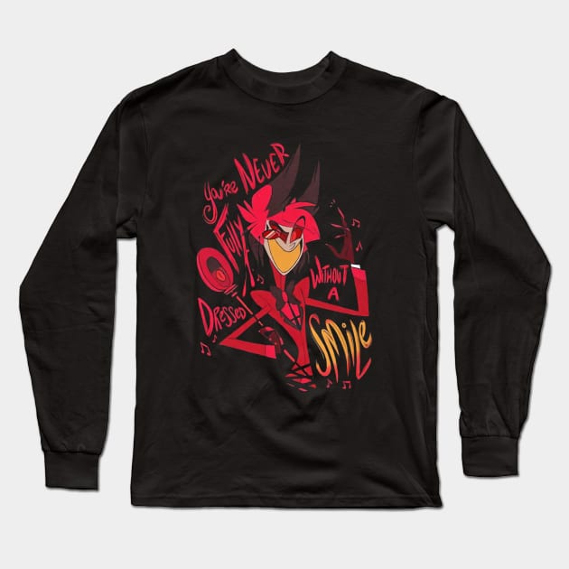 Smile Long Sleeve T-Shirt by CatheGioi